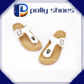 Verão estilo popular Men PU Soft Slipper